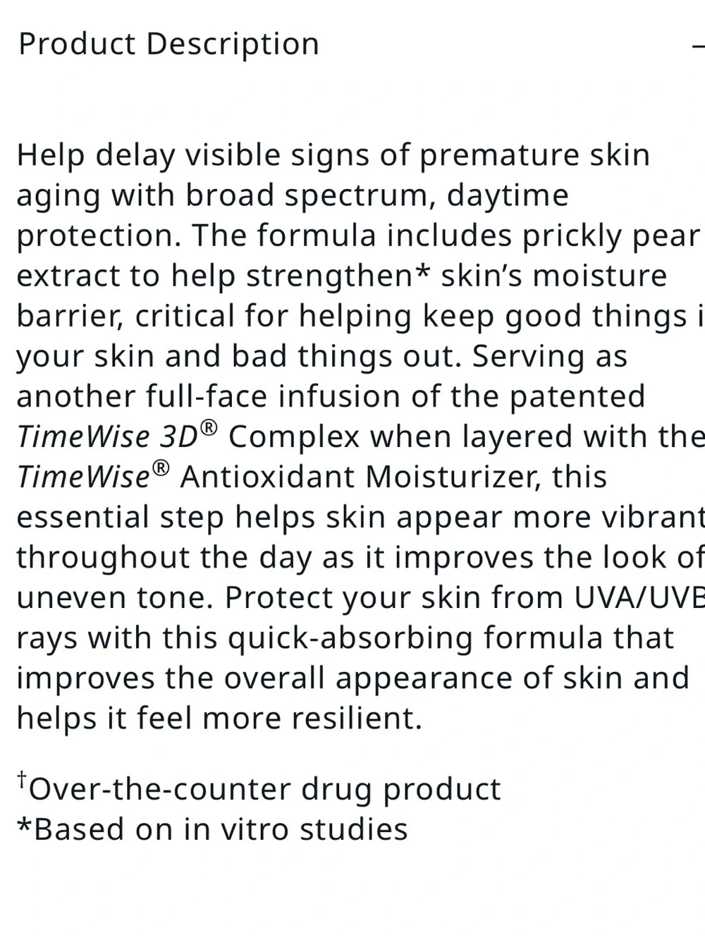 Mary Kay TimeWise Daytime Defender Sunscreen